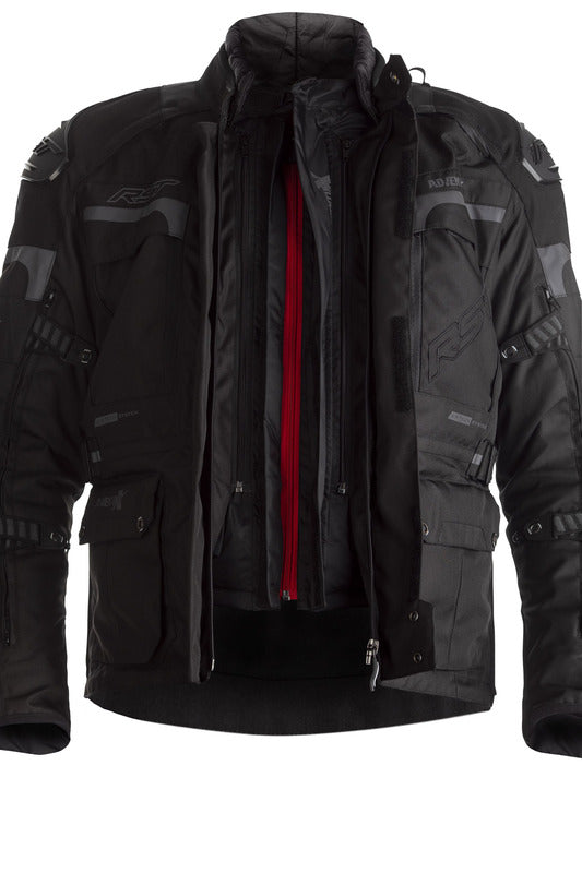 RST Adventure-X Airbag Jacket Textile - Black Size S - Extra