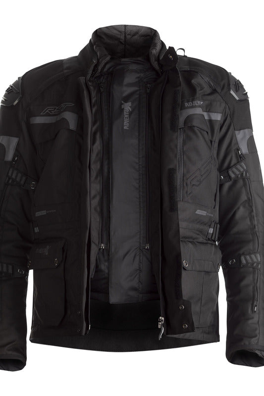 RST Adventure-X Airbag Jacket Textile - Black Size S - Extra