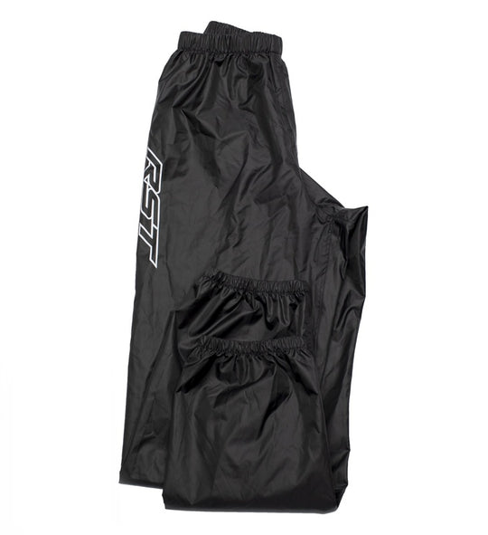 RST Lightweight Waterproof Rain Pants - Black Size M - Main