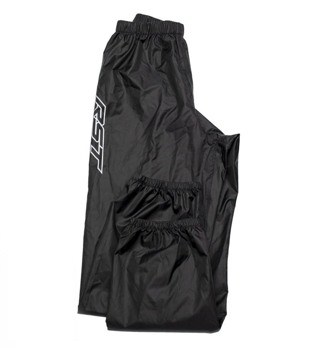 RST Lightweight Waterproof Rain Pants - Black Size M - Main