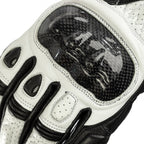 RST Ladies Stunt 3 CE Women Gloves Leather/Textile - White - Extra