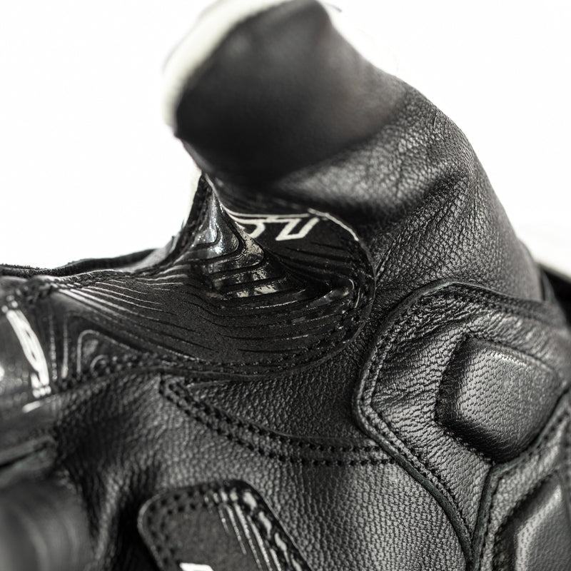 RST Ladies Stunt 3 CE Women Gloves Leather/Textile - White - Extra