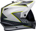 BELL MX-9 Adventure Mips Dalton Helmet - White/Hi-Viz Yellow - Extra