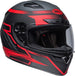 BELL Qualifier DLX Mips Helmet - Raiser Matte Black/Crimson - Extra