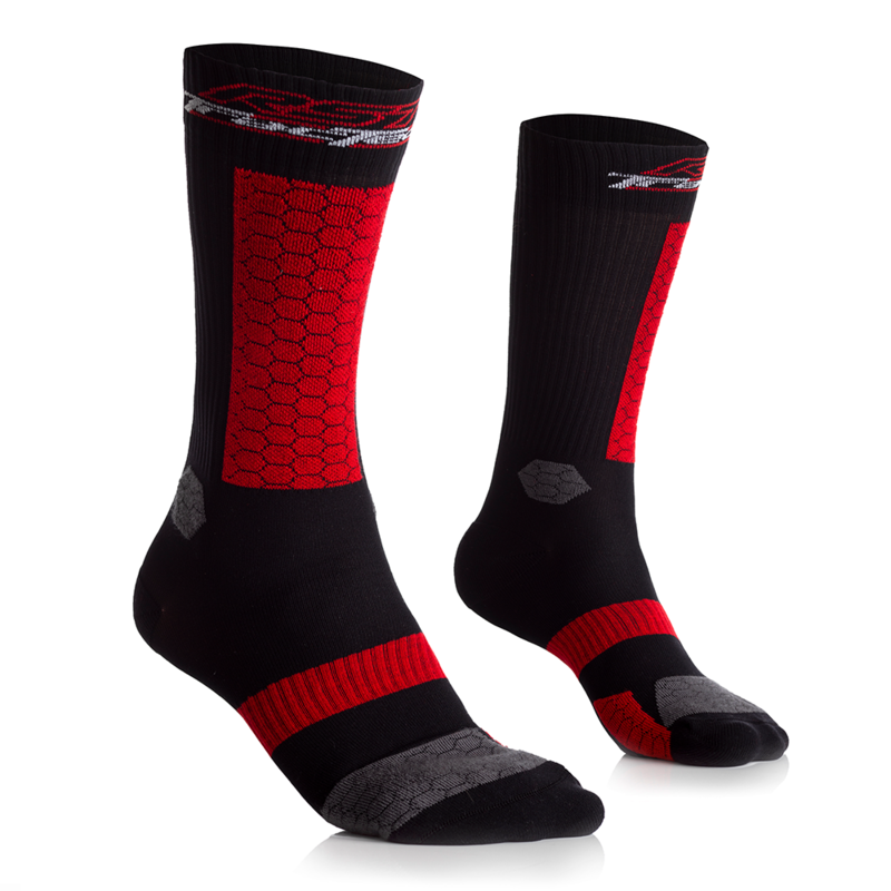 RST Tractech Socks - Black/Red Size S - Main