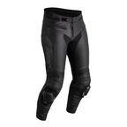 RST Sabre CE Leather Pants - Black/Black Size 4XL Short Leg - Main