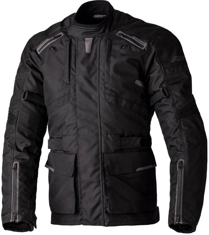 RST Endurance CE Textile Jacket - Black/Black - Extra