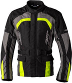 RST Alpha 5 CE Textile Jacket - Black/Flo Yellow Size S - Extra
