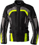 RST Alpha 5 CE Textile Jacket - Black/Flo Yellow Size S - Extra