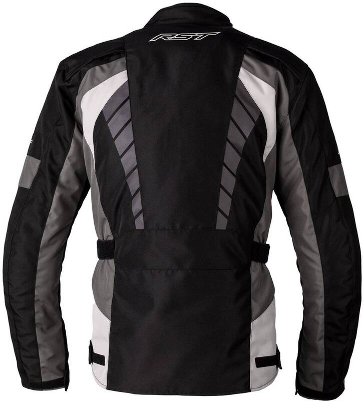 RST Alpha 5 CE Textile Jacket - Black/Grey Size S - Extra