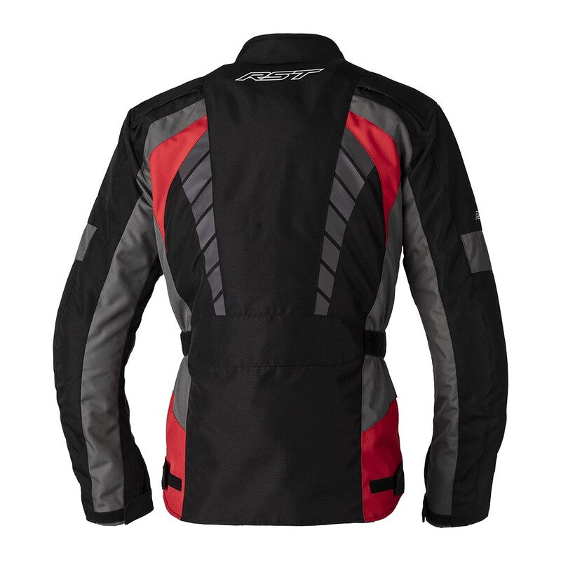 RST Alpha 5 CE Textile Jacket - Black/Red Size S - Extra