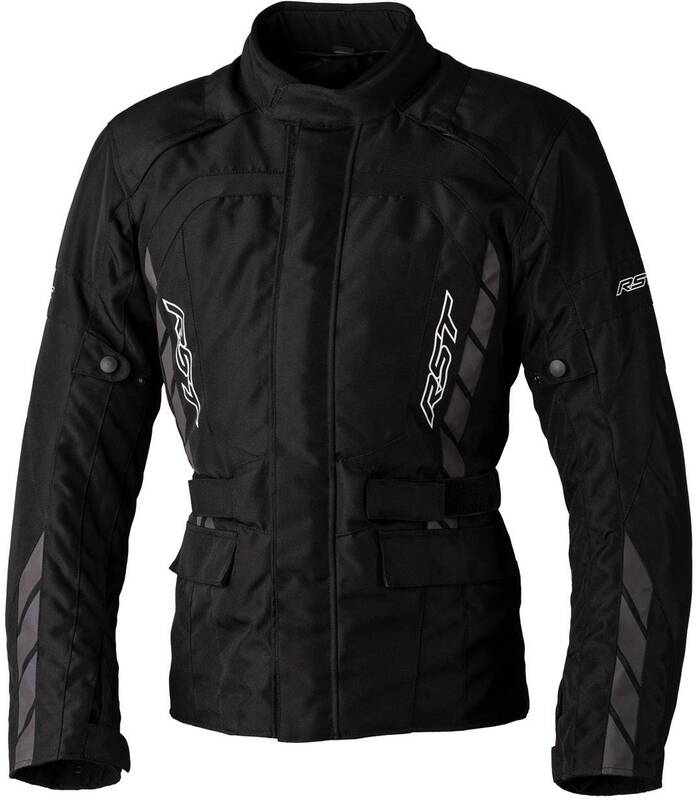RST Alpha 5 CE Textile Jacket - Black/Black Size S - Extra