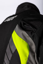 RST Race Dept Adventure X-Treme CE Textile Jacket - Silver/Navy/Yellow Size S - Extra