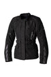 RST Ladies Alpha 5 CE Textile Jacket - Black/Black Size XS - Main