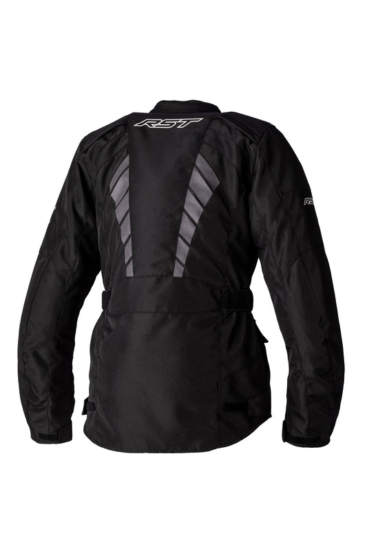 RST Ladies Alpha 5 CE Textile Jacket - Black/Black Size XS - Extra