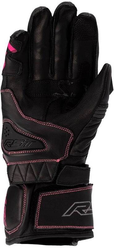 RST Ladies S1 CE Gloves - Neon Pink Size 8/L - Extra