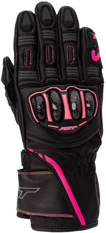 RST Ladies S1 CE Gloves - Neon Pink Size 9/XL - Main