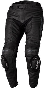 RST S1 CE Leather Pants - Black/Black Size XXL - Main