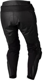 RST S1 CE Leather Pants - Black/Black Size 3XL - Extra