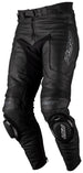 RST S1 CE Ladies Leather Pants - Black/Black Size XXL - Main