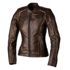RST Ladies Roadster 3 CE Leather Jacket - Brown Size XS - Main