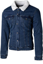 RST Sherpa Denim CE Textile Jacket - Blue Size XS - Main