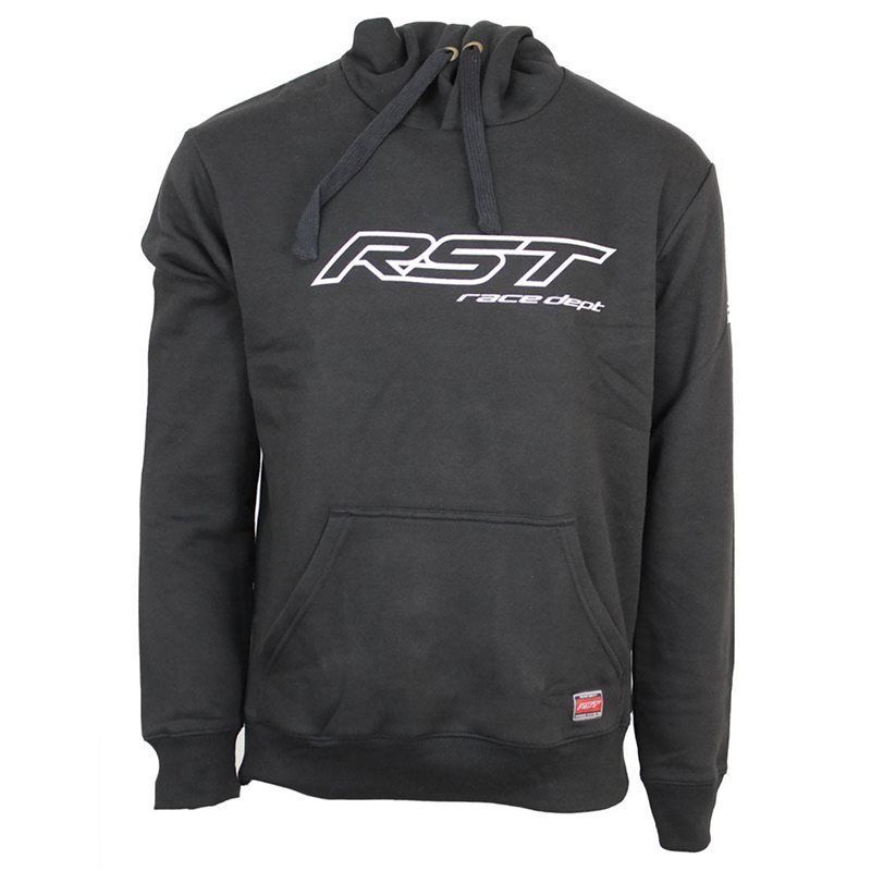RST Race Dept Logo Hoodie - Black Size S - Main