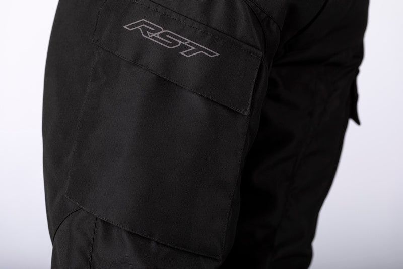 RST Alpha 5 RL Textile Short Leg Pants - Black Size S - Extra