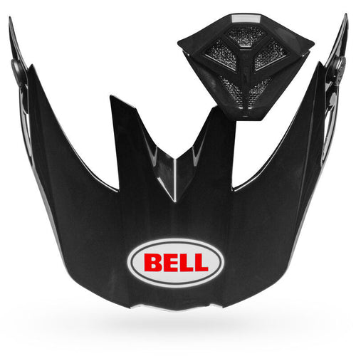 BELL Moto-10 Off-Road Peak and Mouthpiece Kit - Visor Black - Extra