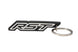 RST Logo Keyring Pack of 100 - Black - Main