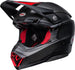 BELL Moto-10 Spherical Helmet - Satin/Gloss Black/Red - Extra