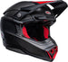BELL Moto-10 Spherical Helmet - Satin/Gloss Black/Red - Extra