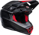 BELL Moto-10 Spherical Helmet - Satin/Gloss Black/Red - Extra