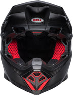 BELL Moto-10 Spherical Helmet - Satin/Gloss Black/Red - Extra
