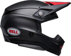 BELL Moto-10 Spherical Helmet - Satin/Gloss Black/Red - Extra