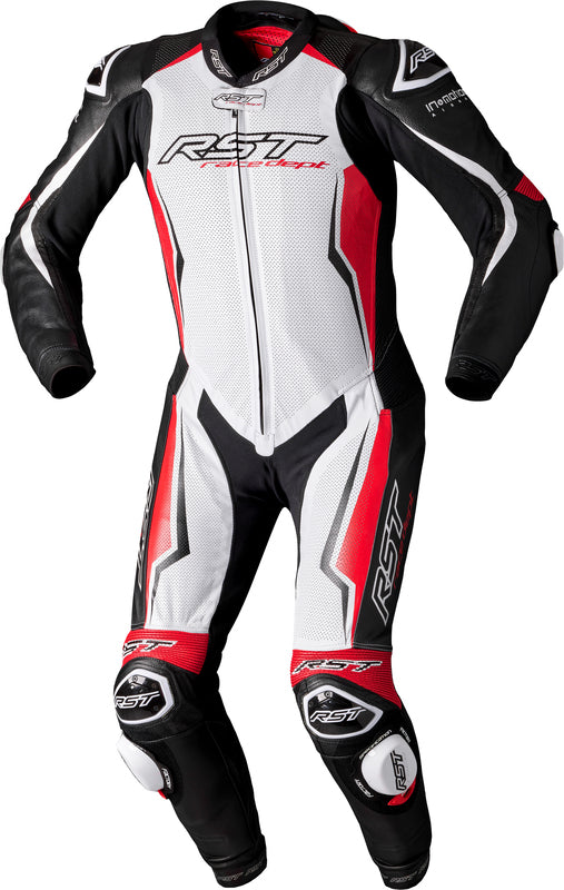 RST Suit V4.1 EVO Kangaroo Airbag Men CE - White/Red/Black - Extra