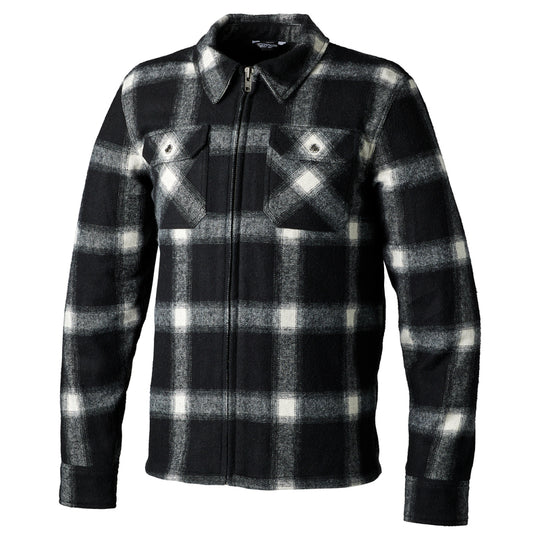 RST Brushed textile shirt Men CE - Black - Main