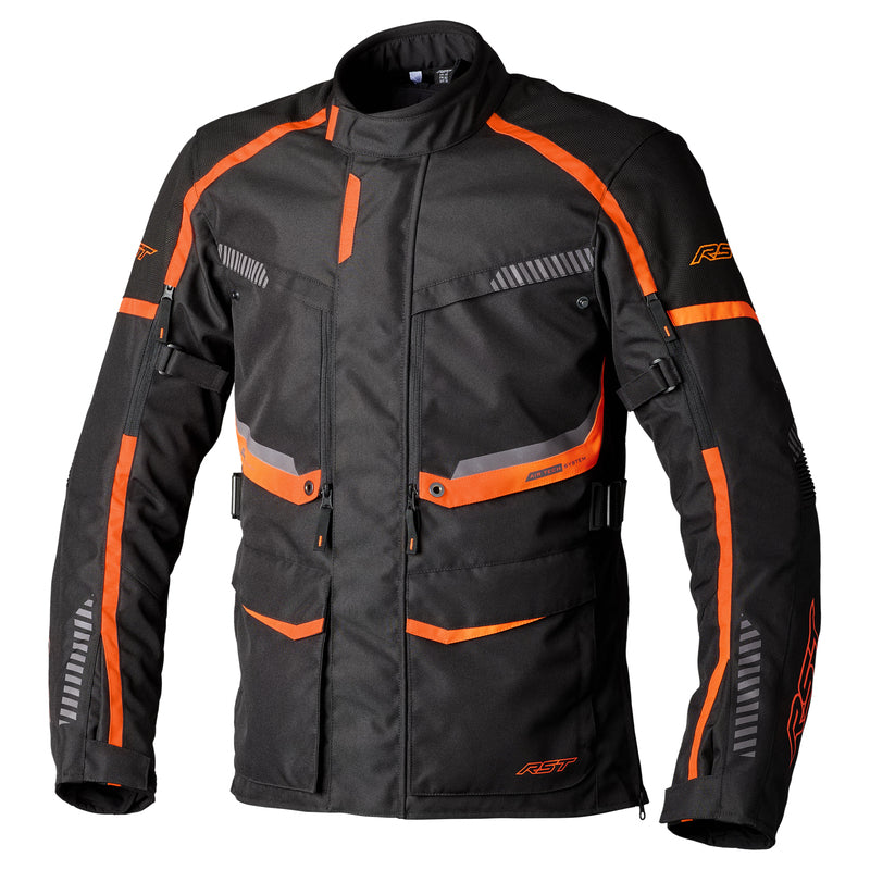 RST textile Jacket Maverick EVO CE Men - Orange - Main