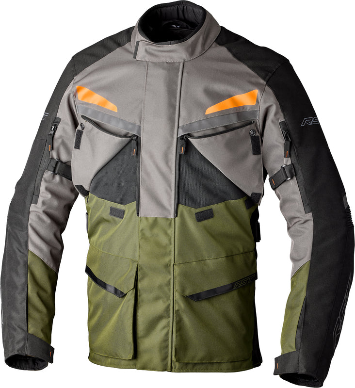 RST Textile Jacket Maverick EVO CE Men - Khaki - Extra