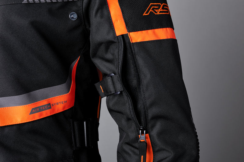 RST textile Jacket Maverick EVO CE lady - Orange - Extra