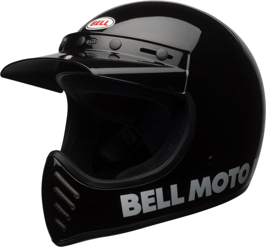 BELL Moto-3 Classic Helmet - Gloss Black - Extra