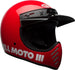 BELL Moto-3 Classic Helmet - Gloss Red - Extra