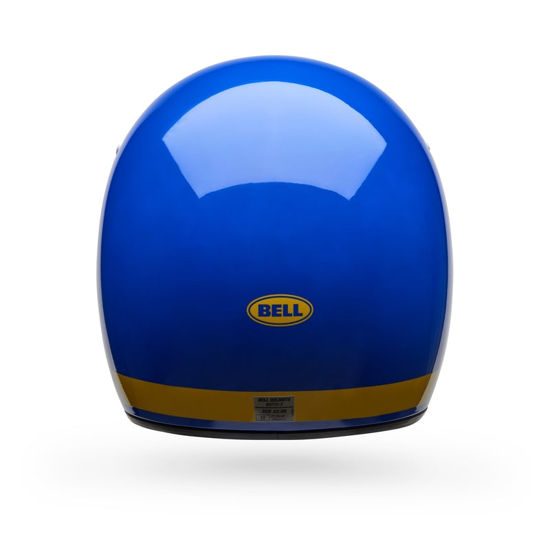 BELL Moto-3 Helmet - Classic Gloss Blue - Extra