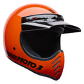 BELL Moto-3 Helmet - Classic Gloss Orange - Extra