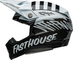BELL Moto-10 Spherical Helmet - Fasthouse Mod Squad Gloss White/Black - Extra