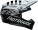 BELL Moto-10 Spherical Helmet - Fasthouse Mod Squad Gloss White/Black - Extra
