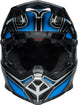 BELL Moto-10 Spherical Helmet - Webb Marmont Gloss North Carolina Blue - Extra