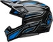 BELL Moto-10 Spherical Helmet - Webb Marmont Gloss North Carolina Blue - Extra