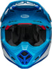 BELL Moto-9S Flex Helmet - Rail Gloss Blue/White - Extra