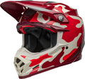 BELL Moto-9S Flex Helmet - Ferrandis Méchant Gloss Red/Silver - Extra